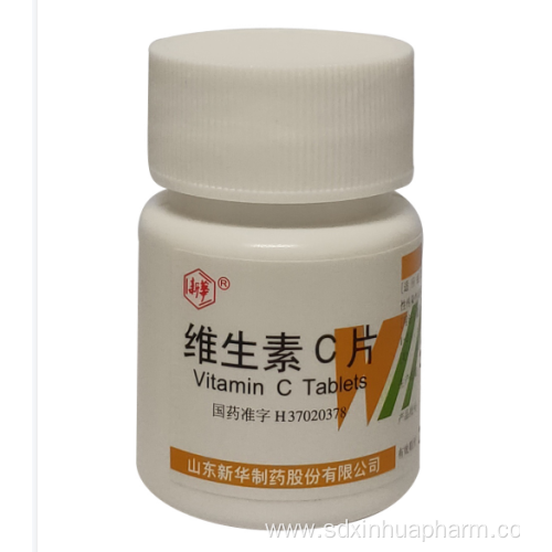 Vitamin C tablets health care for body